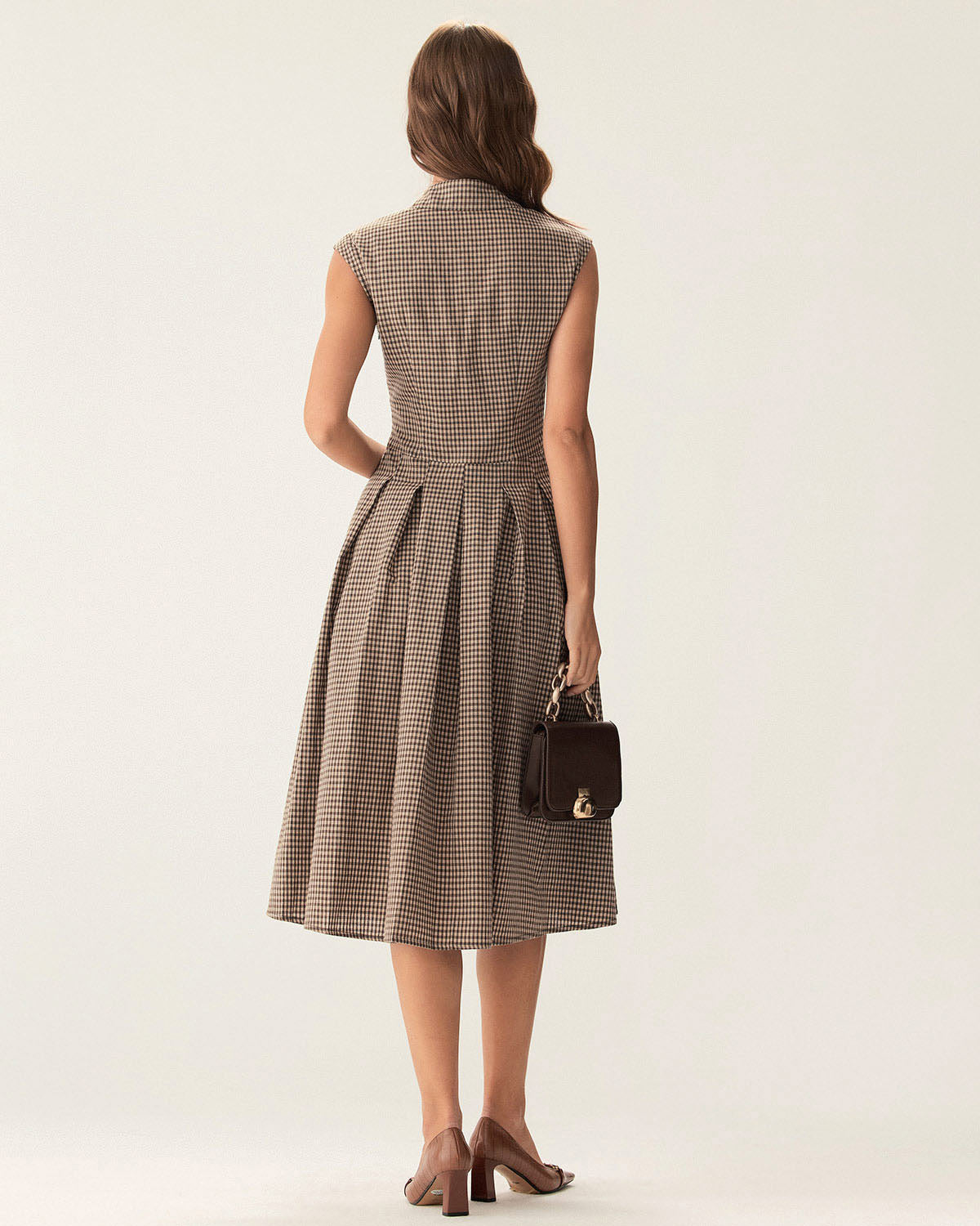 Saoirse | Pleated Fit Ladies Day Midi Dress