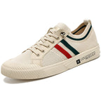 Silas | Men's Breathable Knit Lace-Up Trainers