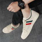 Silas | Men's Breathable Knit Lace-Up Trainers