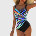 Sloane | Cross-Front Stretch Fit One-Piece Swimsuit