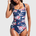 Sofia | Tropical Print One-Piece Swimsuit
