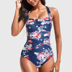 Sofia | Tropical Print One-Piece Swimsuit