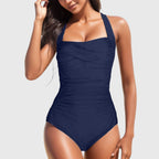 Sofia | Tropical Print One-Piece Swimsuit