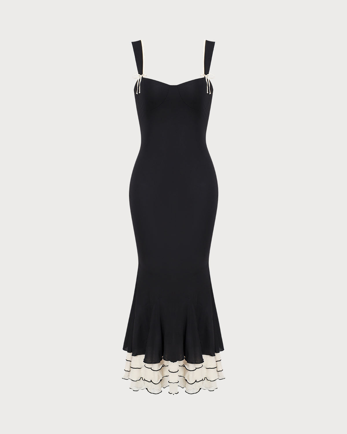 Tabitha | Fitted Sweetheart Neck Prom Dress Maxi