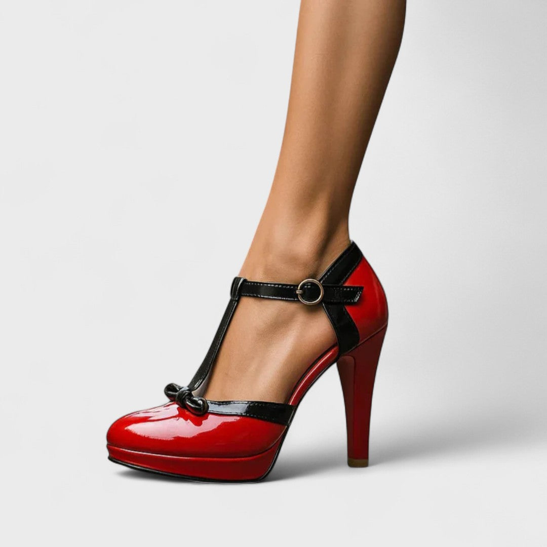 Tatum | Supportive Padded Heel Shoes