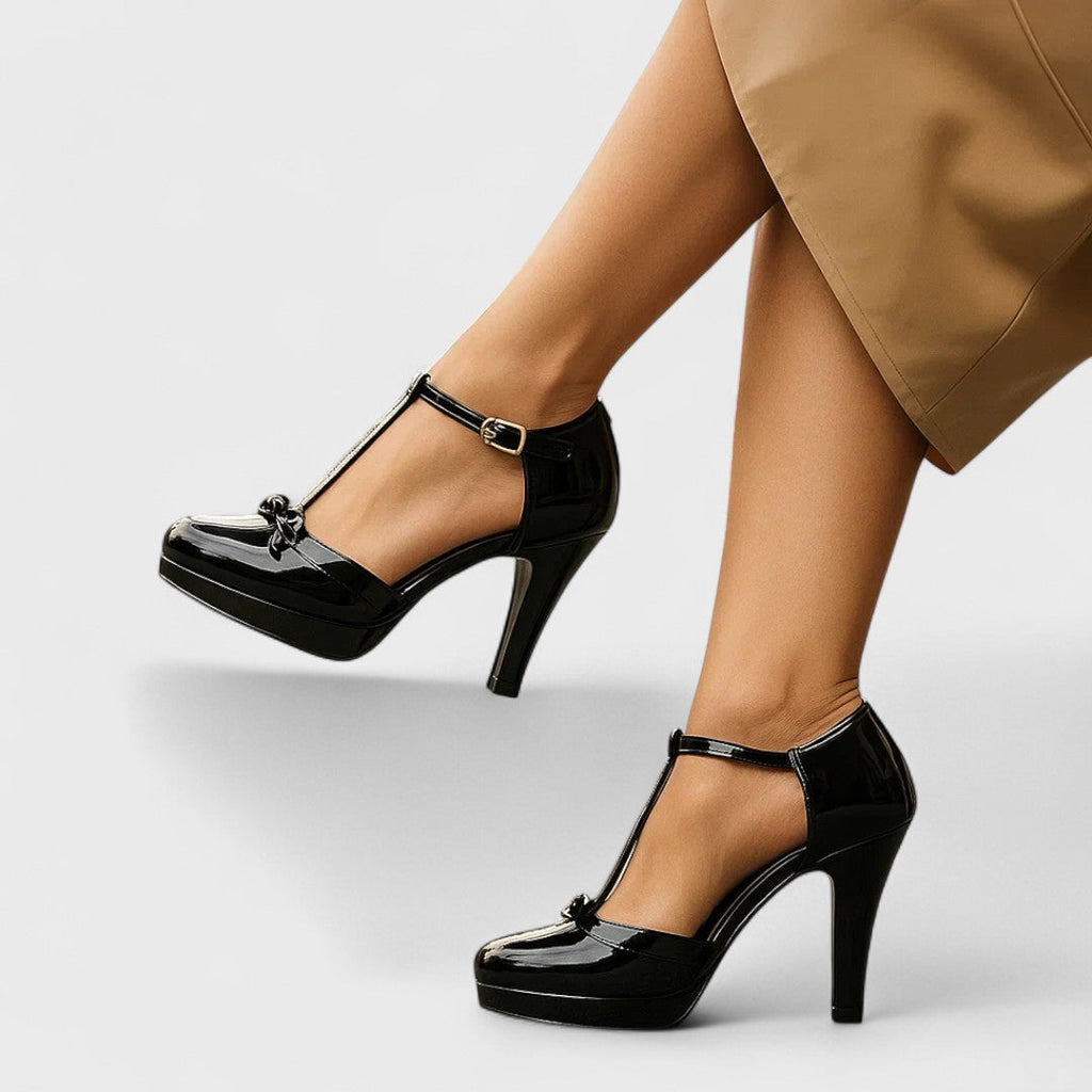 Tatum | Supportive Padded Heel Shoes