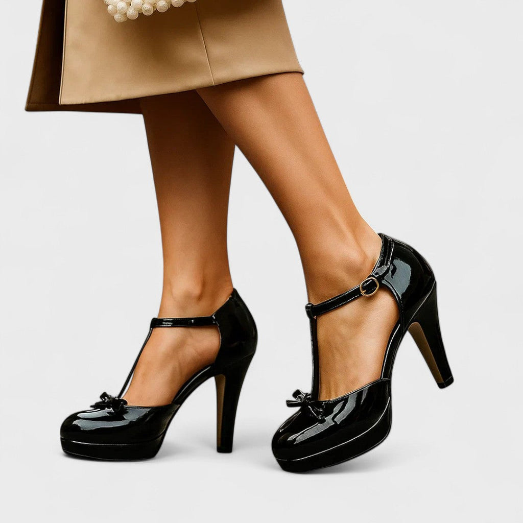 Tatum | Supportive Padded Heel Shoes