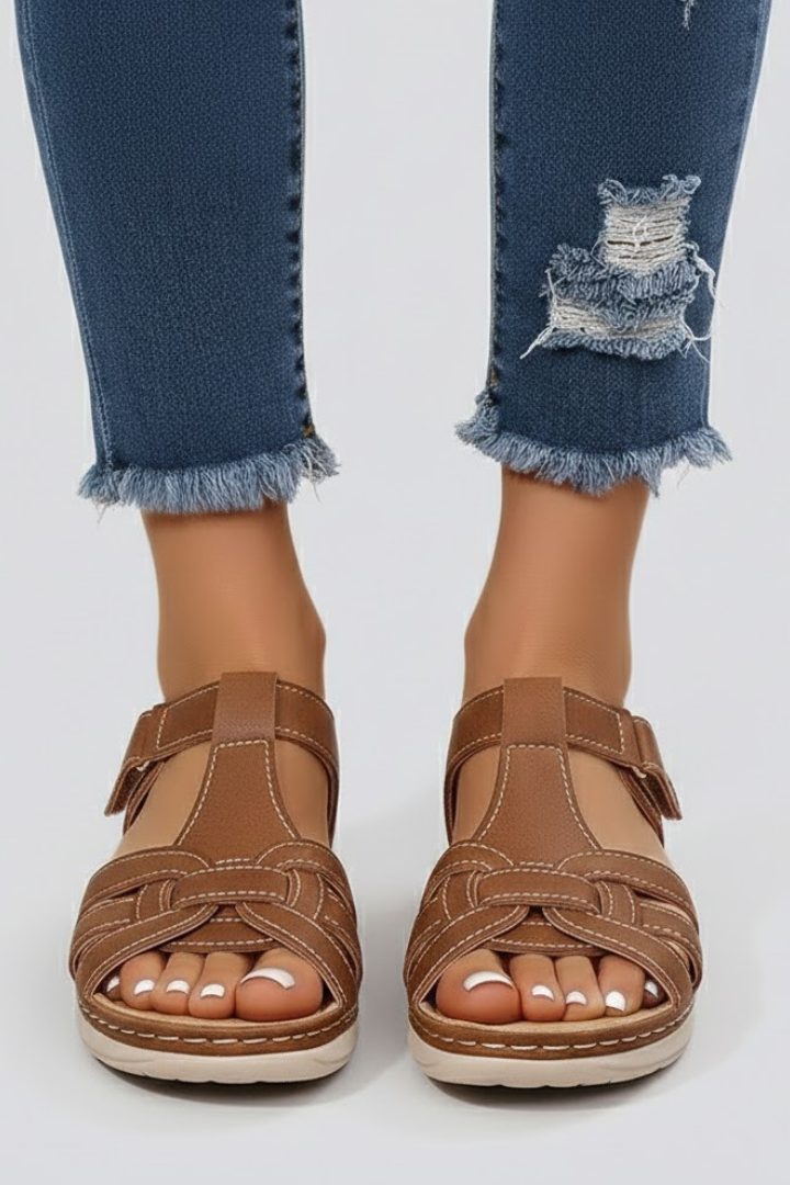 Tessa | Open Toe Strappy Sandals