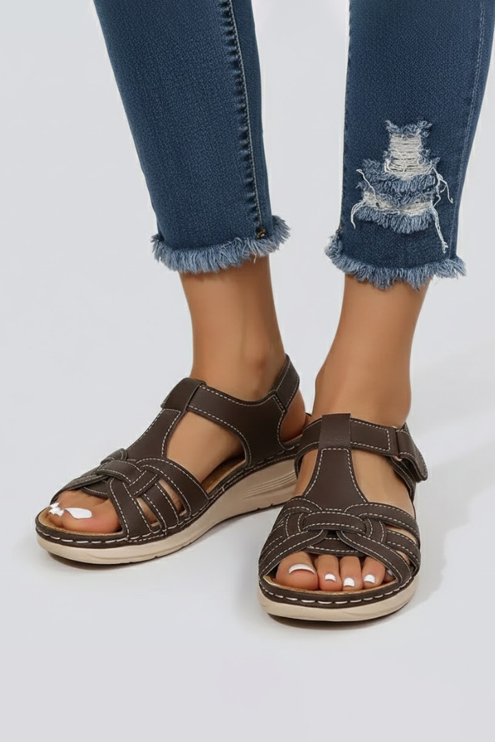 Tessa | Open Toe Strappy Sandals