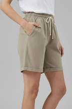 Thea | Relaxed Fit Drawstring Waist Shorts
