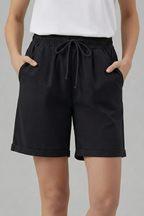 Thea | Relaxed Fit Drawstring Waist Shorts