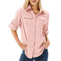 Ursula | Roll-Up Sleeve Button-Down Hiking Shirt