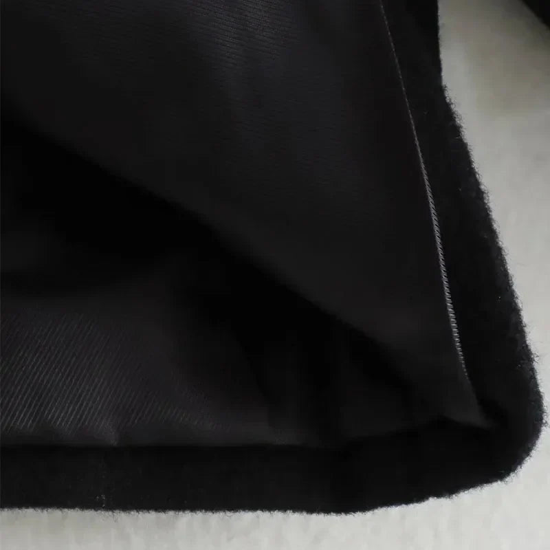 Vivienne | Cropped Tailored Button-Front Bomber Jacket