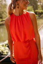 Zinnia | Relaxed Fit Sleeveless Midi Dress
