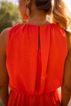 Zinnia | Relaxed Fit Sleeveless Midi Dress
