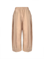Zola | Loose Fit Wide Leg Pleated Pants with Pockets