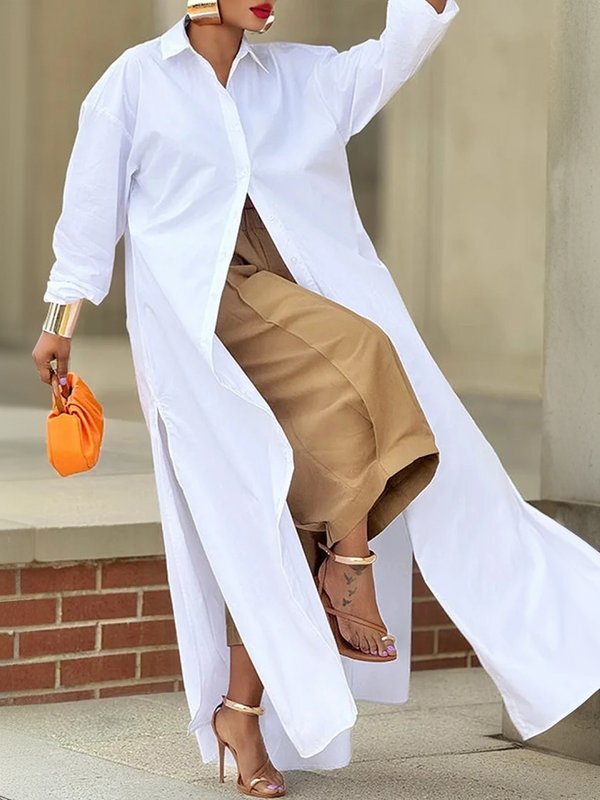 Zola | Loose Fit Wide Leg Pleated Pants with Pockets